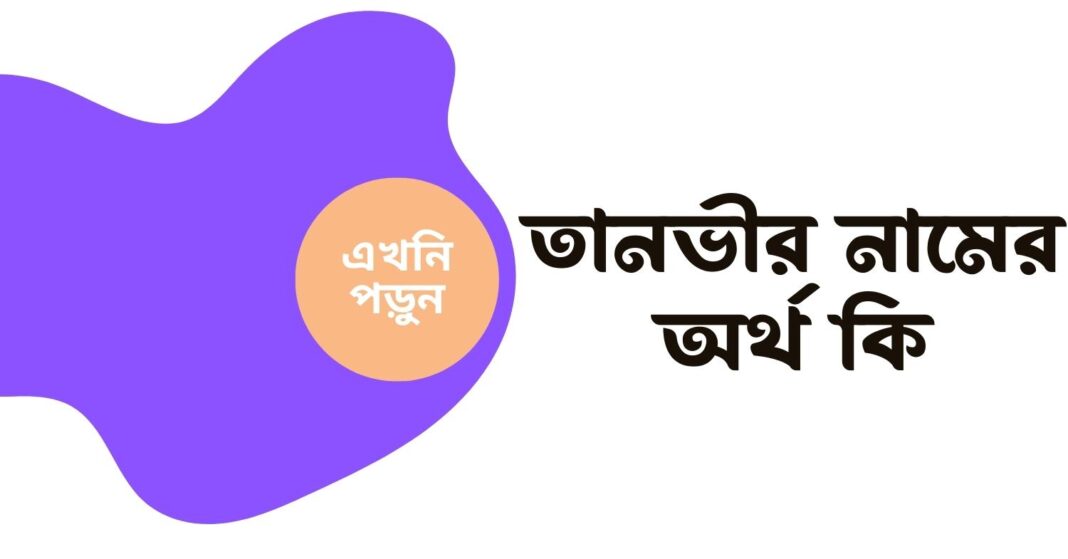 তানভীর নামের অর্থ কি