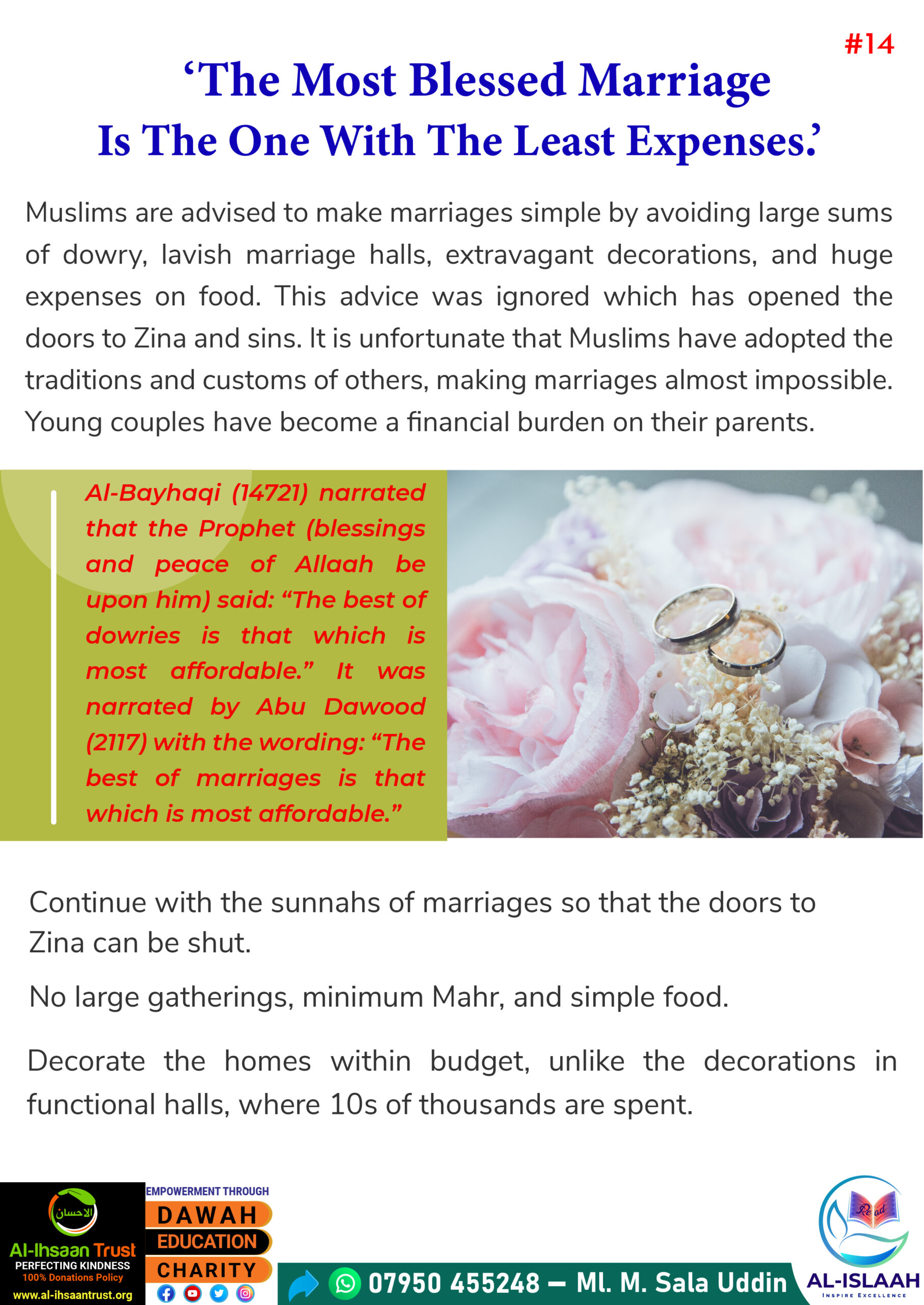 Most Blessed Marriage