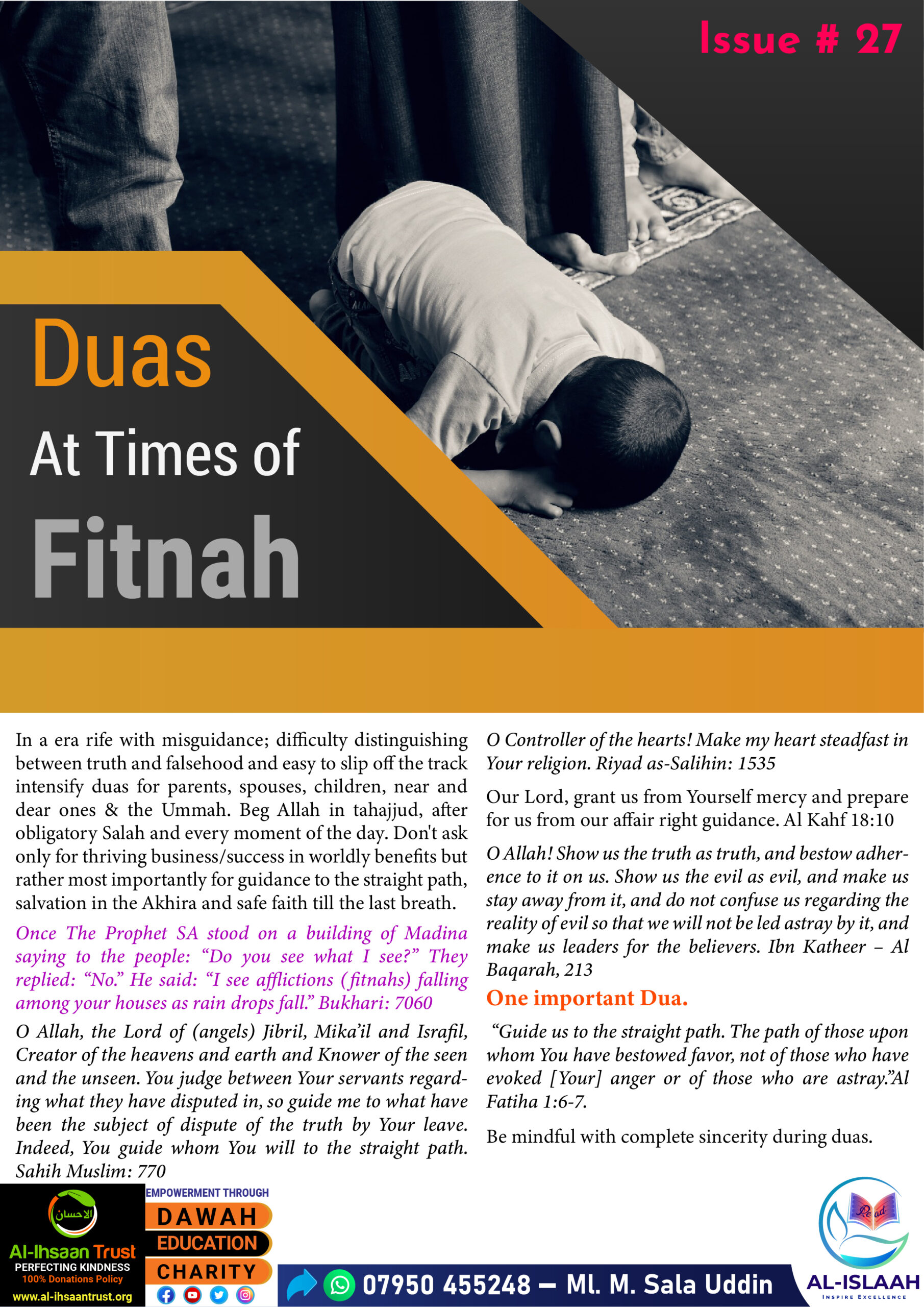 Fuas at times of Fitnah