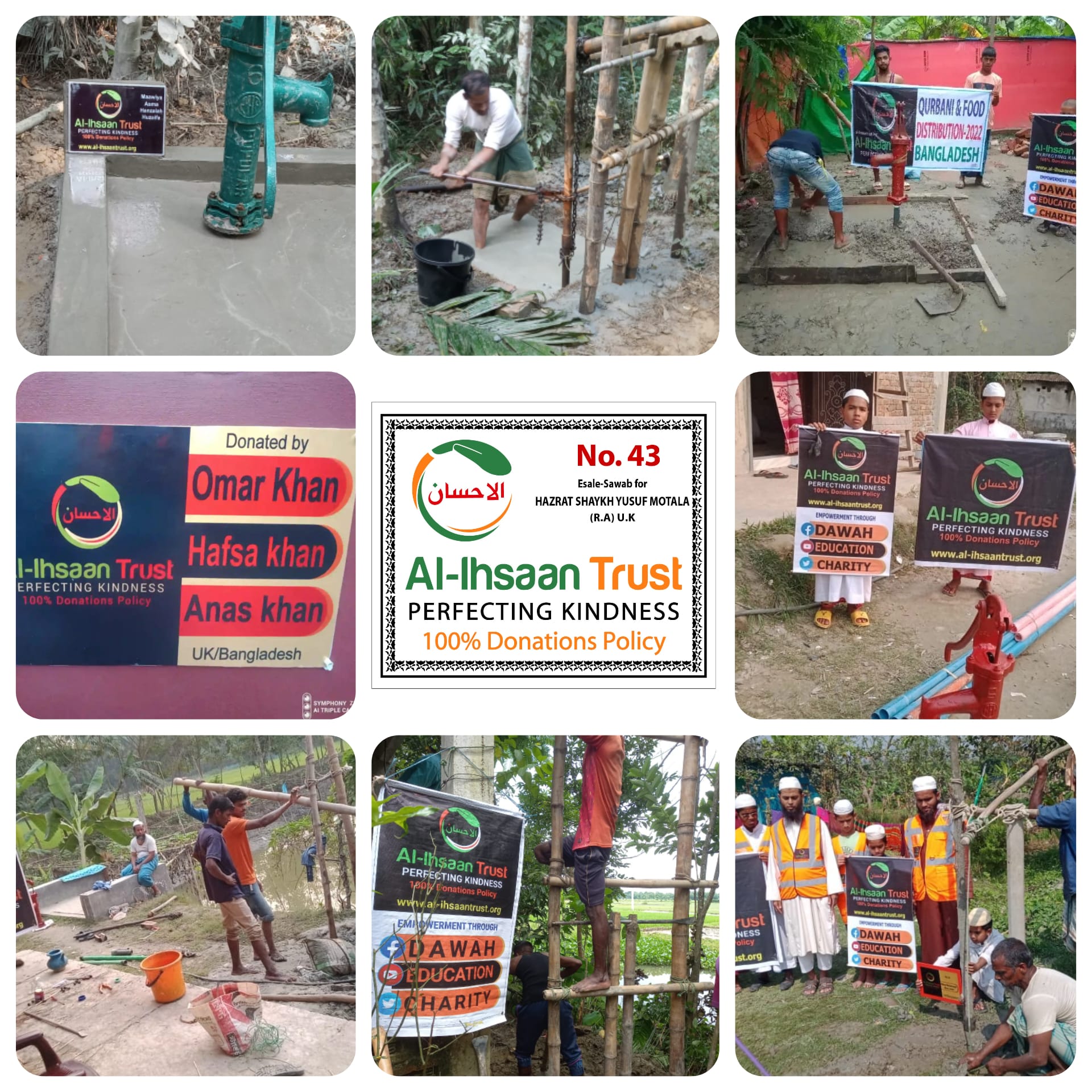 Al Ihsaan Contributions